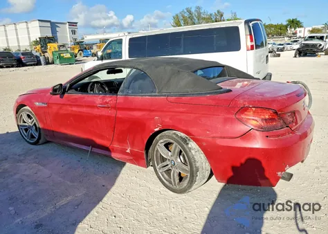 2014 BMW 640 I z USA, uszkodzony, nr VIN WBALW7C5XEDX58792